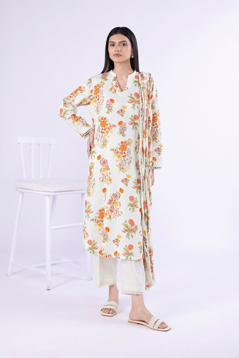 Printed | Voile | Dupatta | USD 15.00