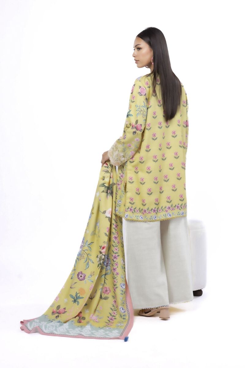 Embroidered | Blended Khaddar | Tailored 3 Piece | USD 60.00