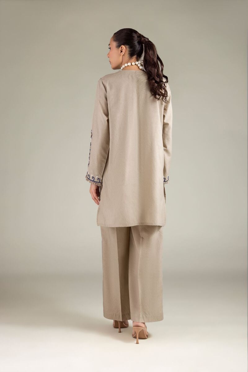 Embroidered | Cambric | Cambric 2-Piece Tailored | USD 45.00