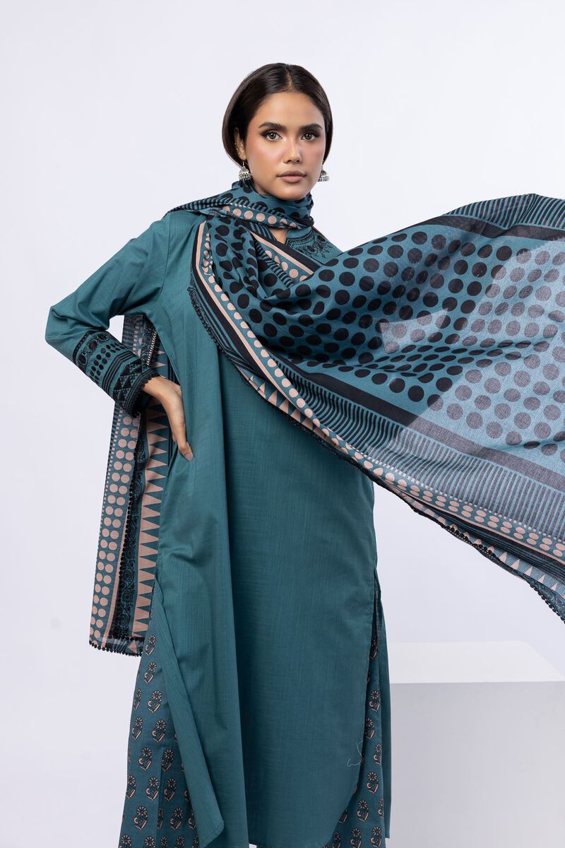 Printed | Slub Lawn | Dupatta | USD 10.00
