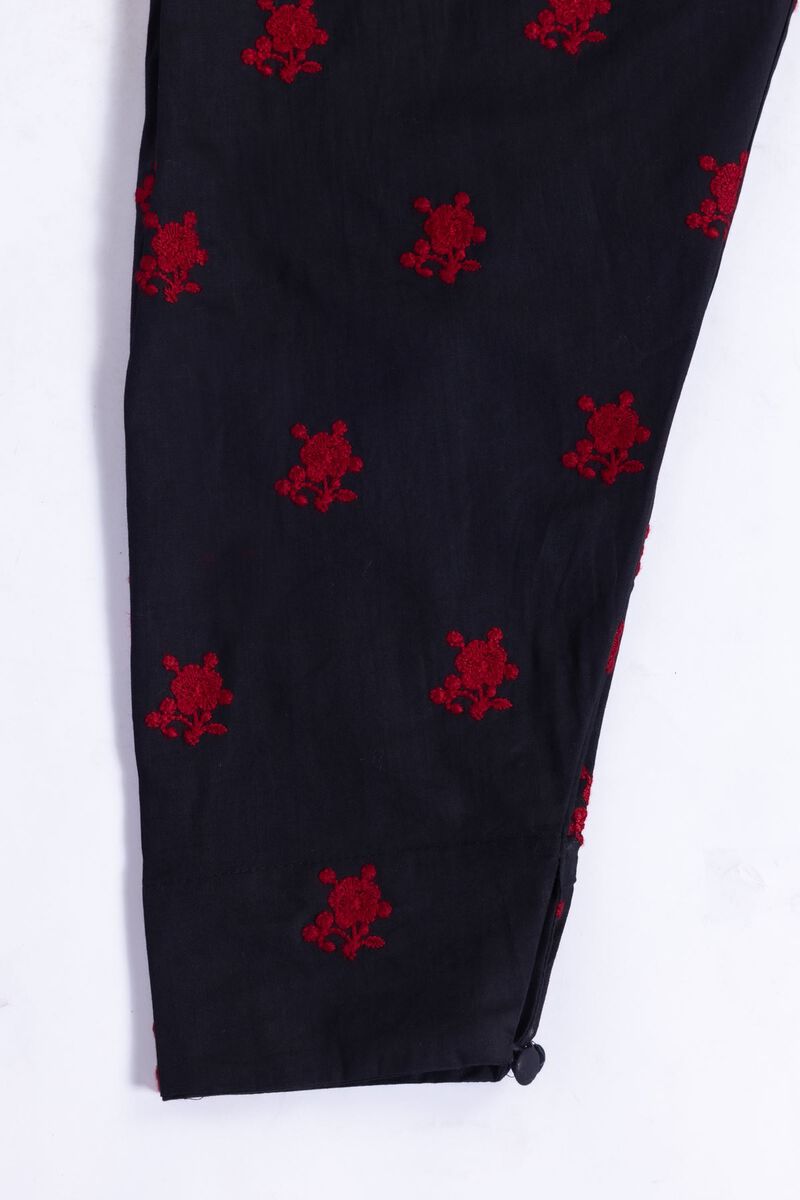 Embroidered | Crosshatch Poplin | Pants | USD 7.50