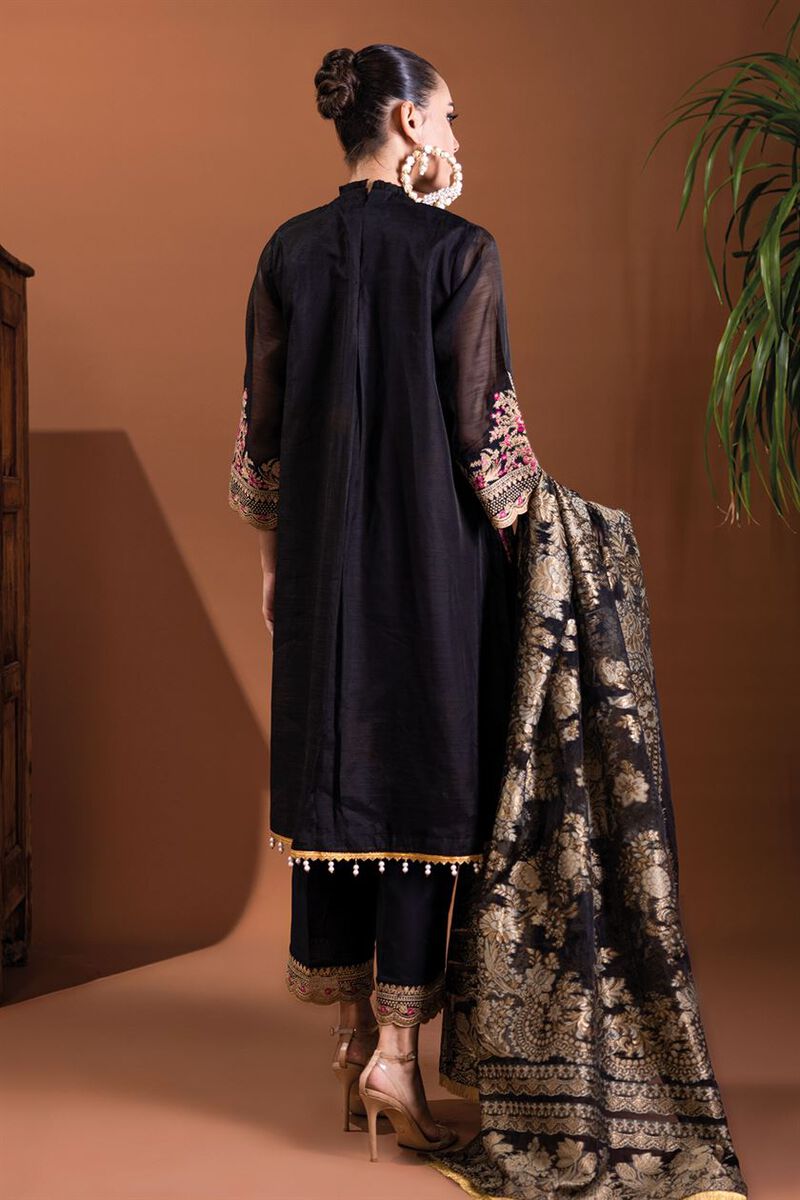 Embroidered | Polyester Organza | Fabrics 3 Piece | null