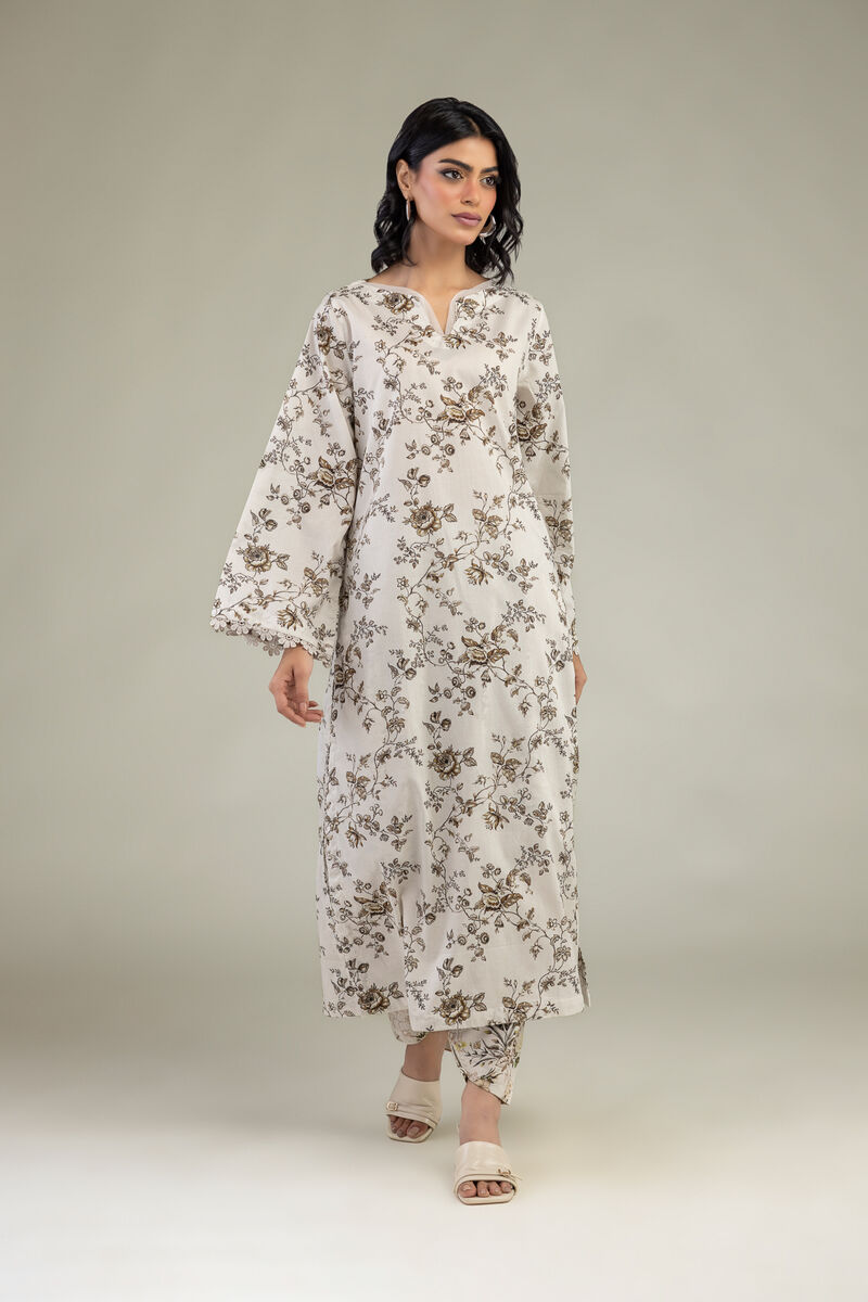 Embroidered | Cambric | Floral Cambric Kurta | USD 30.00