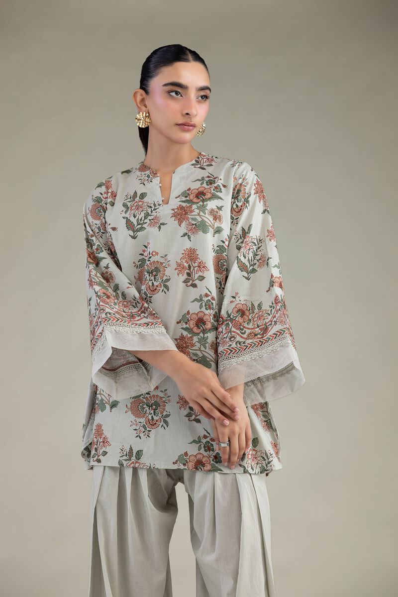 Printed | Cambric | Short Cambric Kurta | USD 35.00