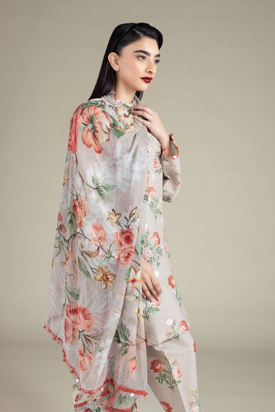 Printed | Chiffon | Dupatta | USD 18.00