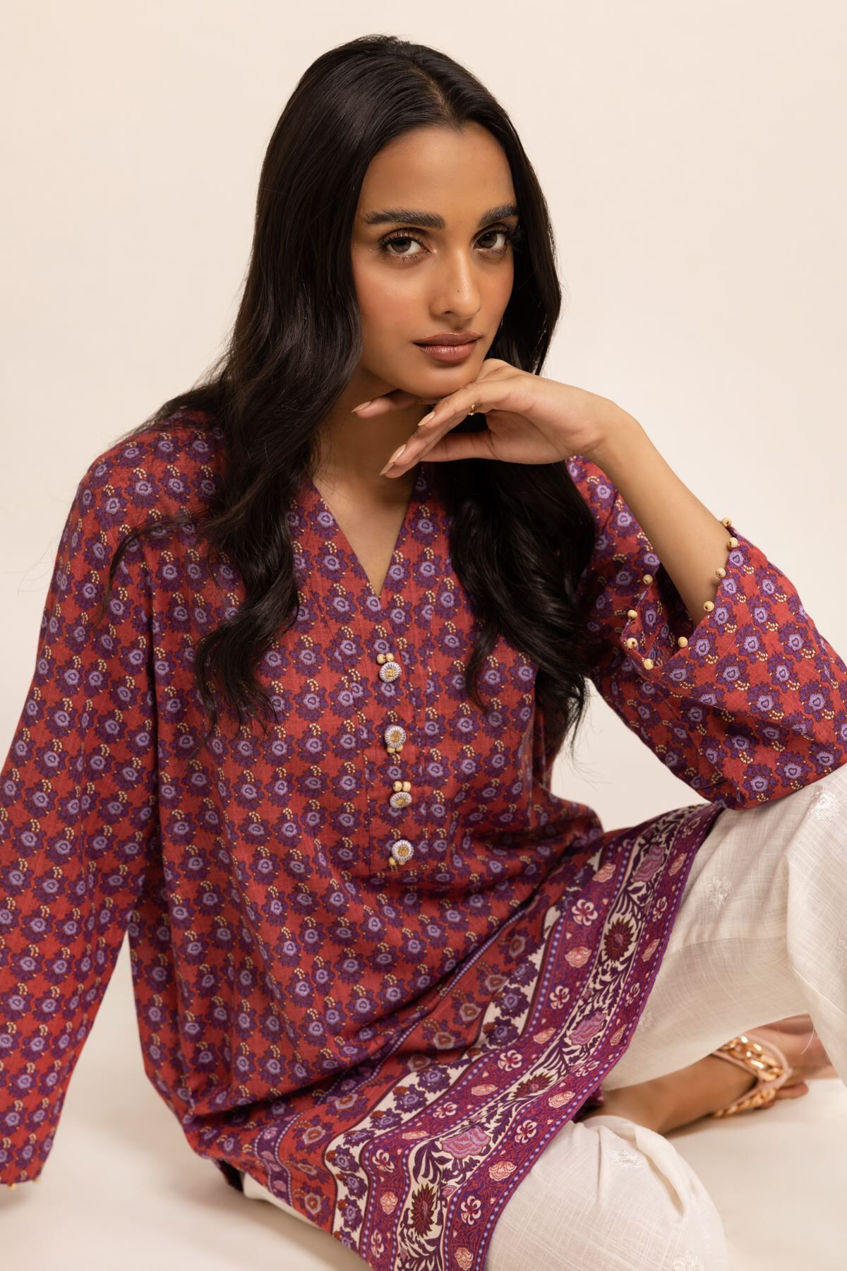 Khaadi Printed Kurta Collection Shop Ready to Wear Kurtas Online