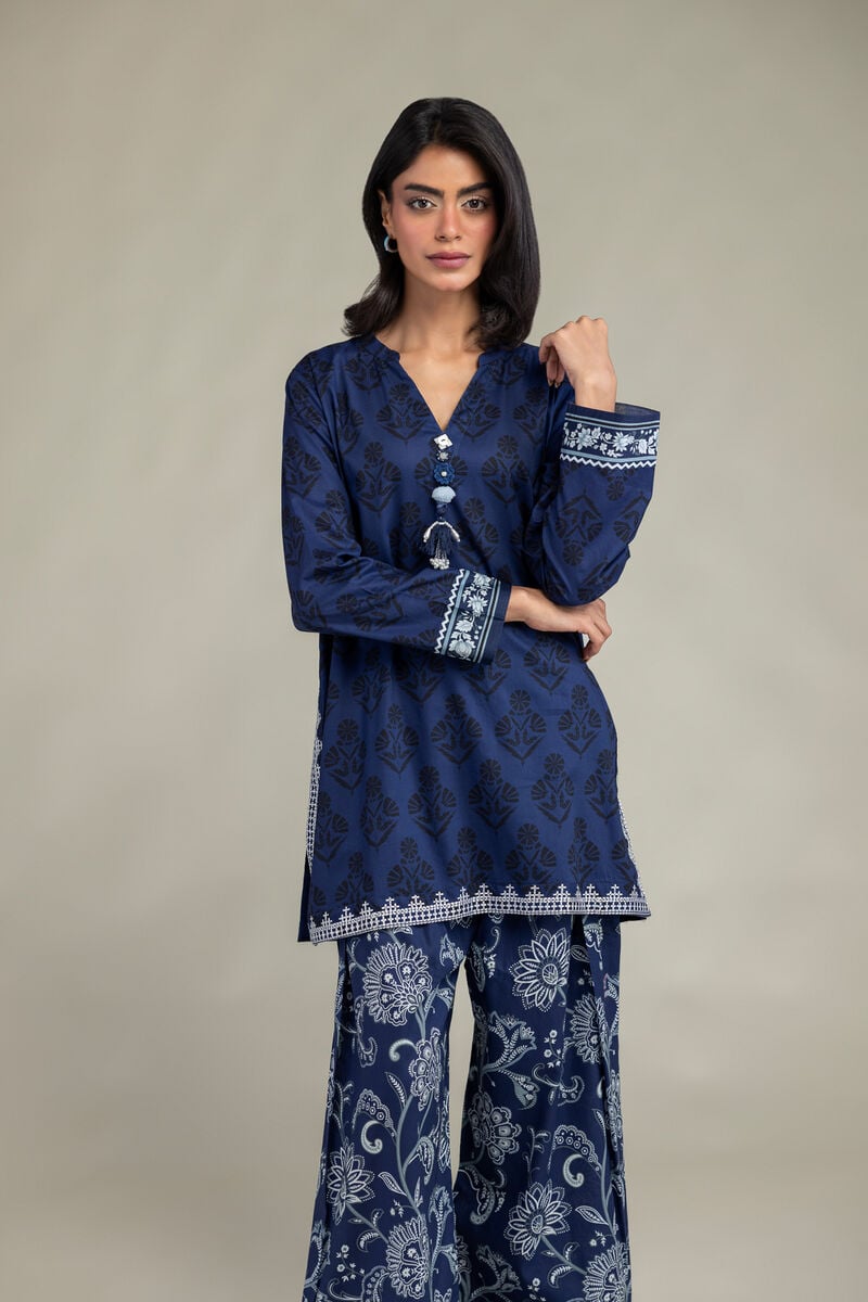 Embroidered | Cambric | Short Cambric Kurta | USD 40.00