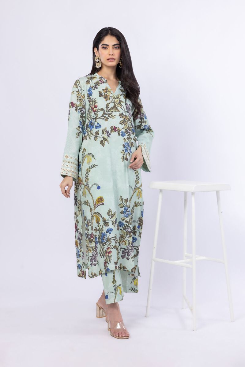 Embroidered | Russian Raw Silk | Kurta | USD 40.00