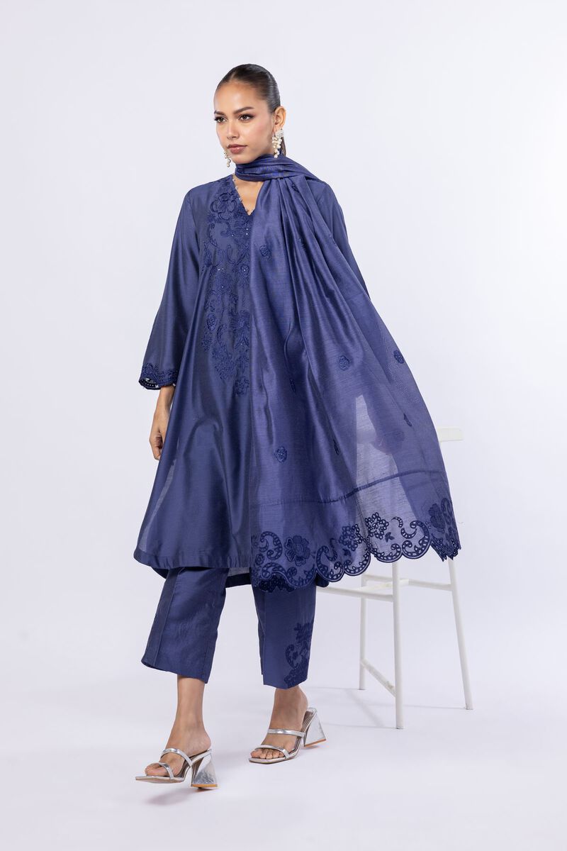 Embroidered | Cotton Net | Dupatta | USD 22.00