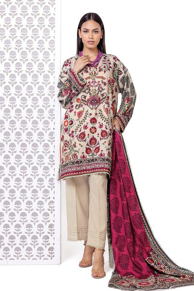 Printed | Marina Twill | Tailored 3 Piece | USD 37.50