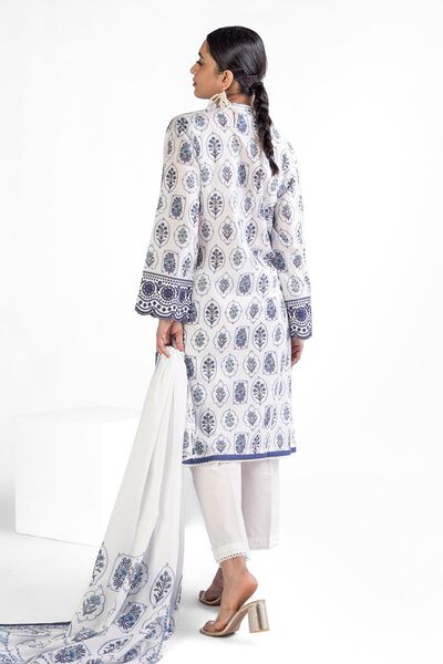 Embroidered | Lawn | Fabrics 3 Piece | USD 12.00