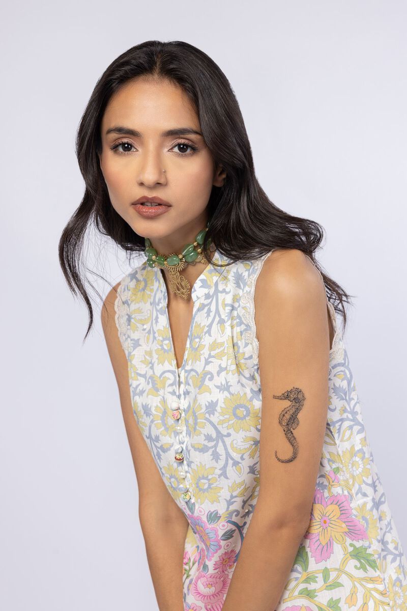 Embroidered | Crosshatch Raw Silk | Kurta | USD 20.00