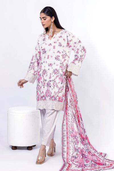 Embroidered | Lawn | Fabrics 3 Piece | USD 15.00