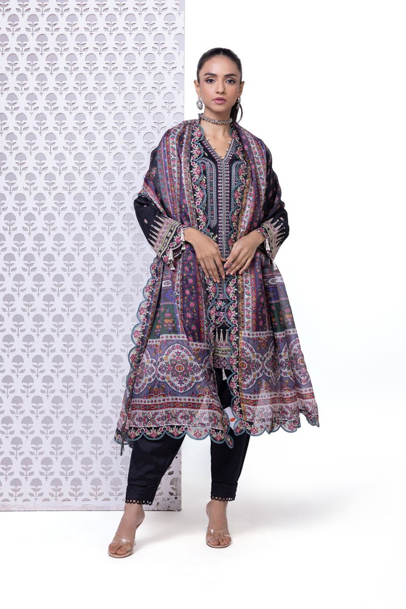 Embroidered | Polyester Net | Dupatta | null
