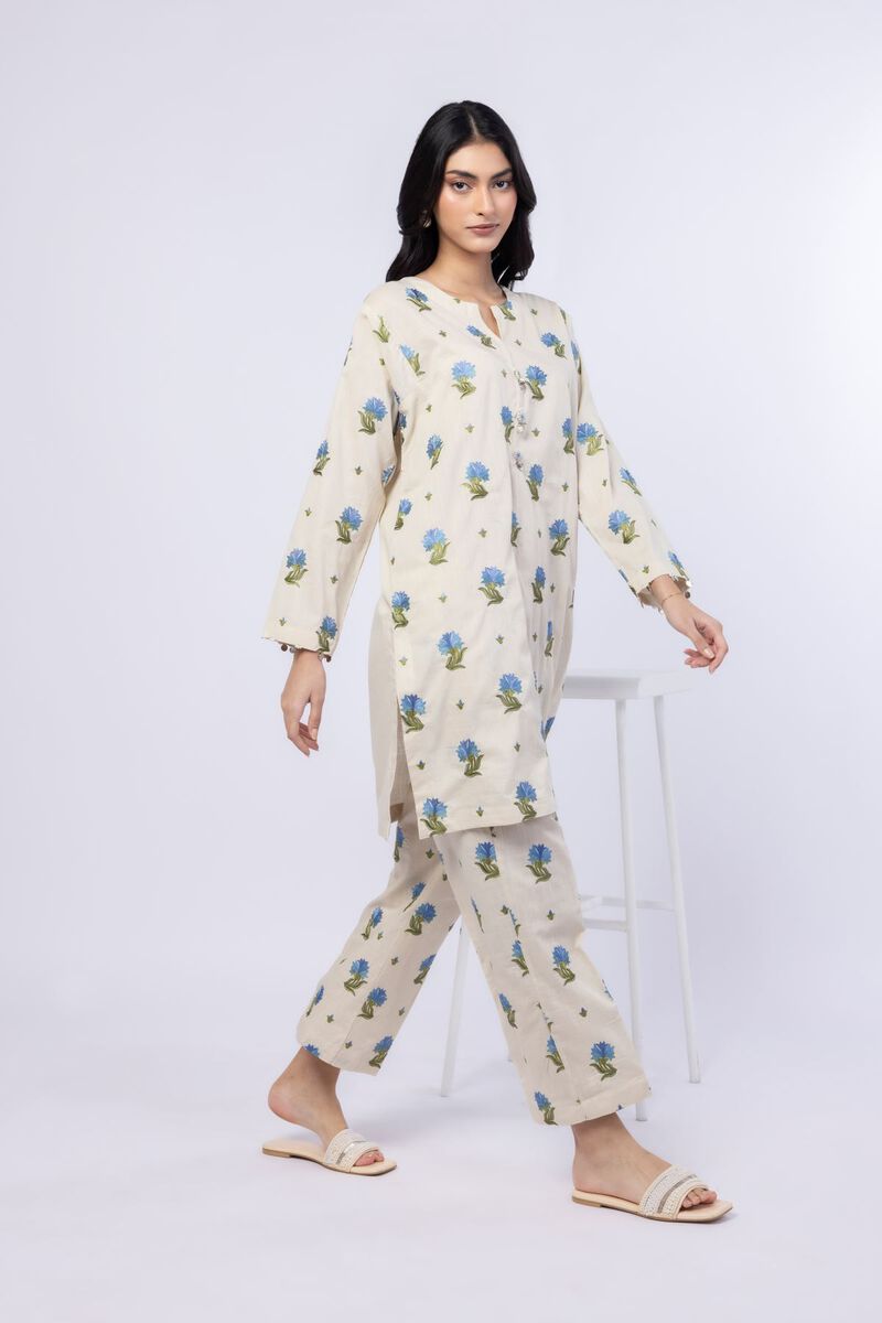 Embroidered | Crosshatch Poplin | Kurta | USD 17.50