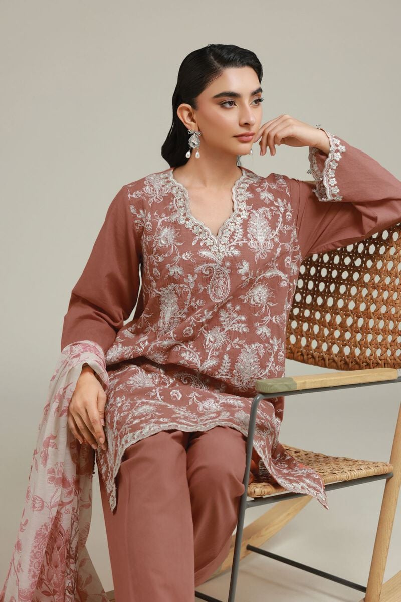 Embroidered | Cambric | Embroidered Cambric Set | USD 85.00