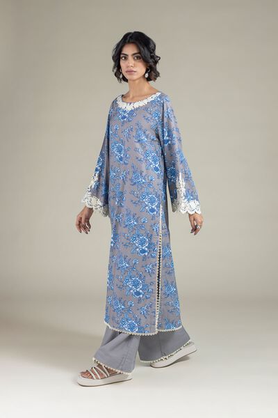 Embroidered | Raw Silk | Kurta | USD 40.00