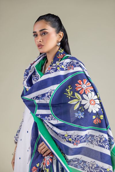 Embroidered | Lawn | Spring Lawn Dupatta | USD 25.00