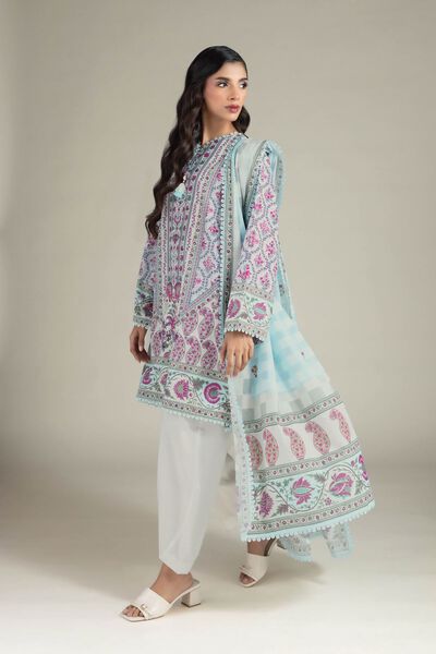Printed | Cambric | Cambric 3-Piece Outfit | USD 65.00
