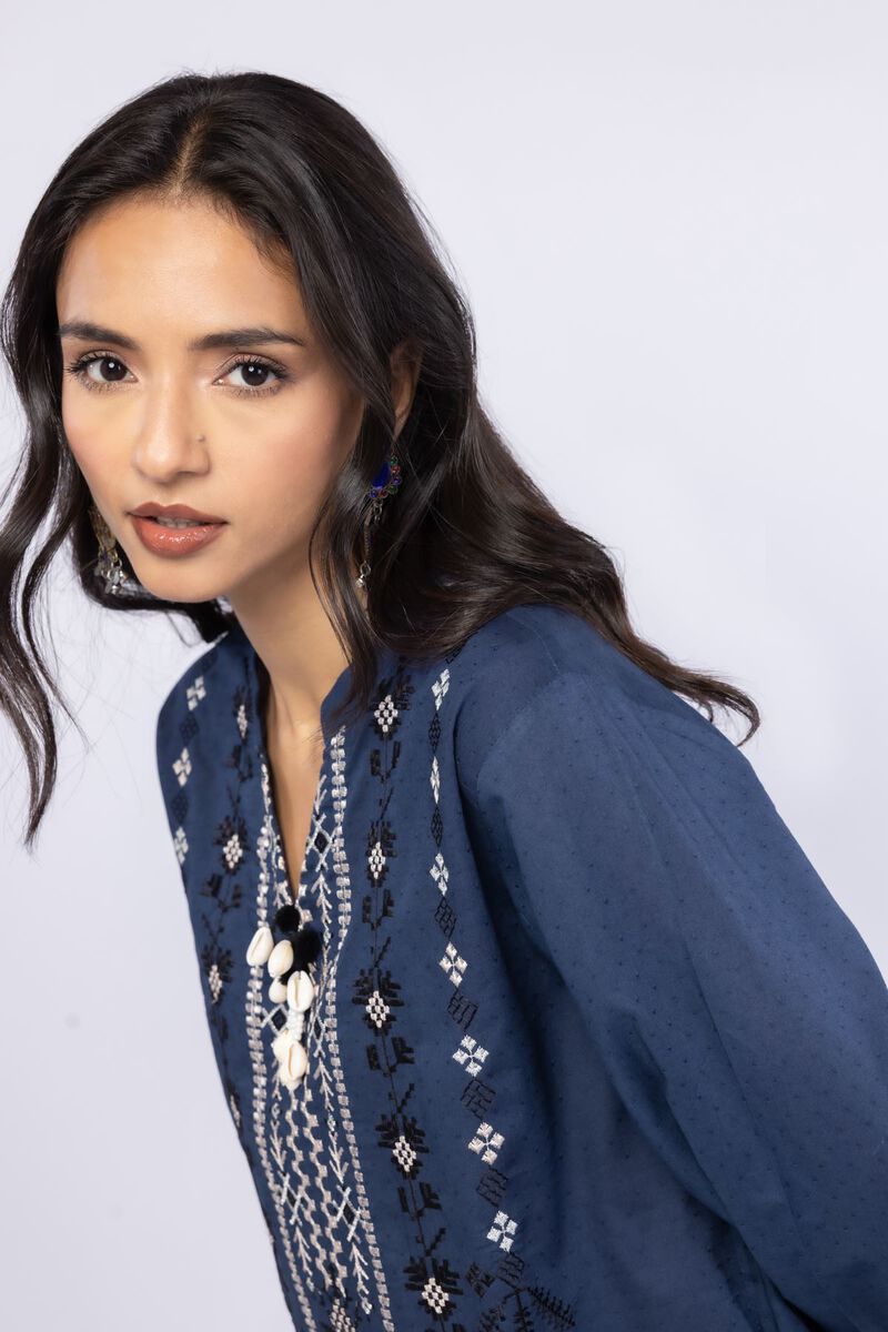 Embroidered | Cotton Dobby | Kurta | USD 17.50