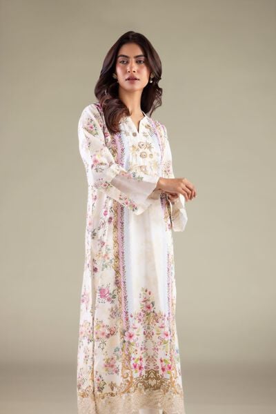 Embroidered | Raw Silk | Kurta | USD 55.00