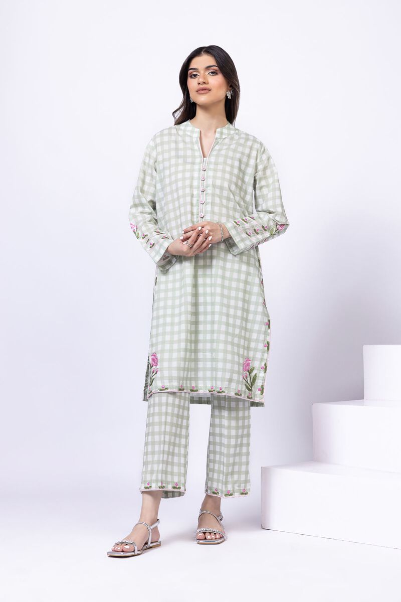 Embroidered | Cambric | Kurta | null