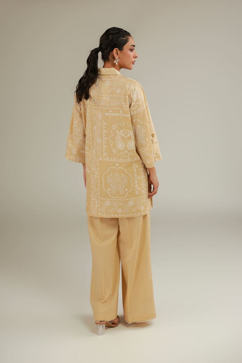 Cambric | Band Collar Kurta | USD 35.00