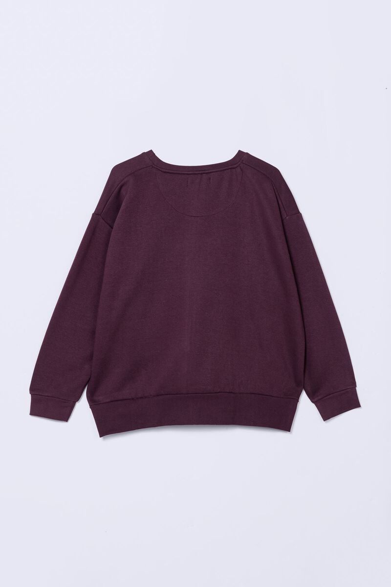Embroidered | Cotton Polyester Fleece | Sweatshirt | USD 7.50