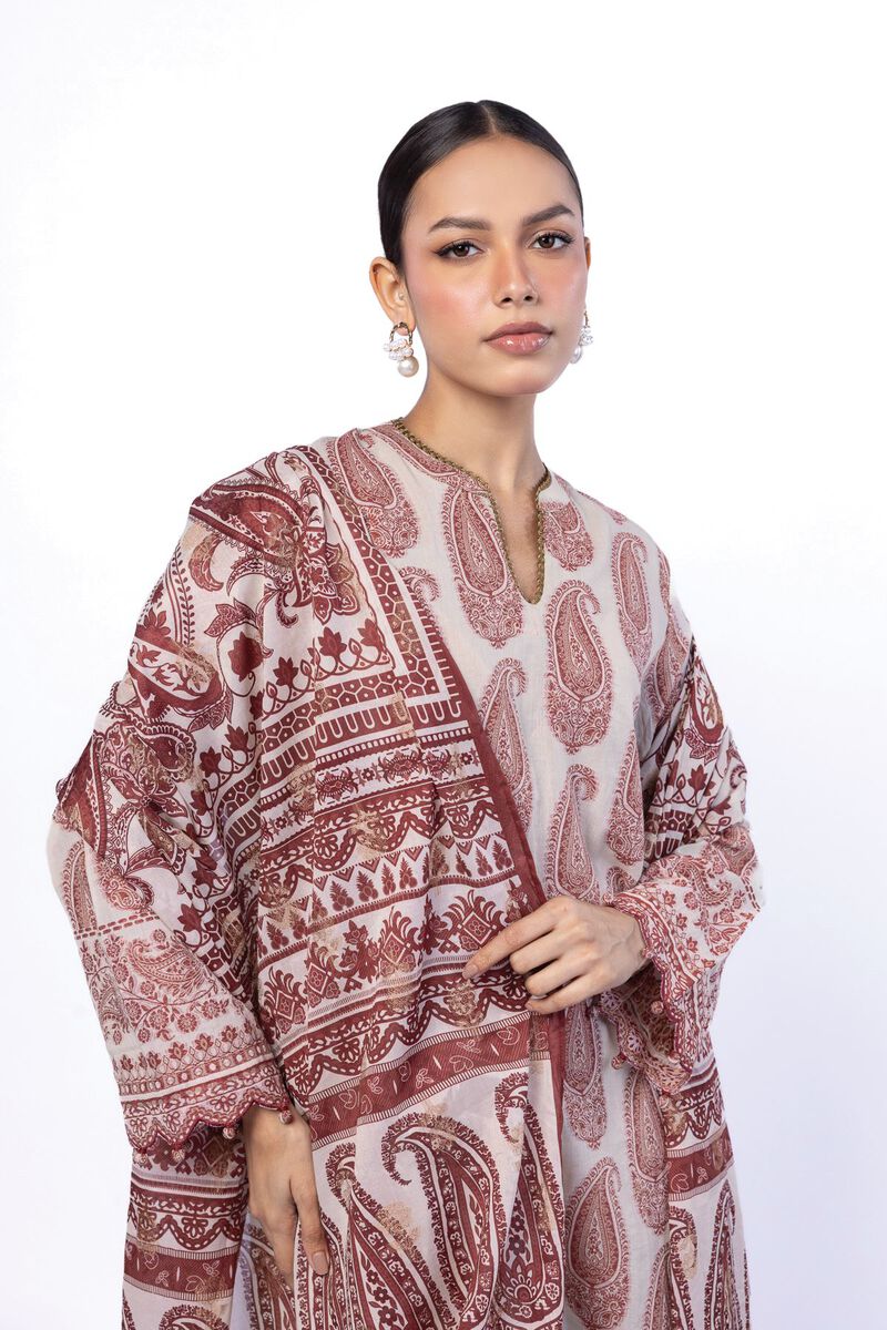 Dyed | Jacquard | Tailored 3 Piece | USD 70.00