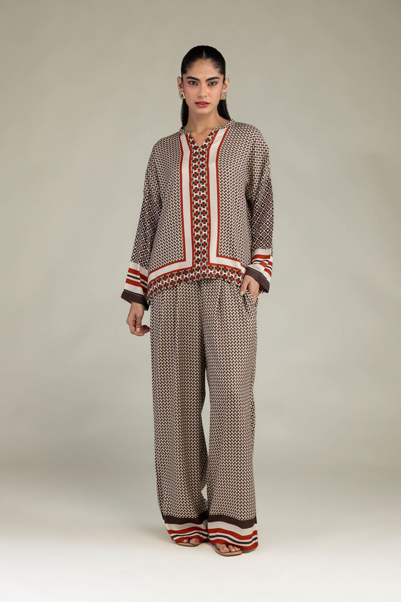 Embroidered | Viscose Crepe | Viscose Crepe Trousers | null