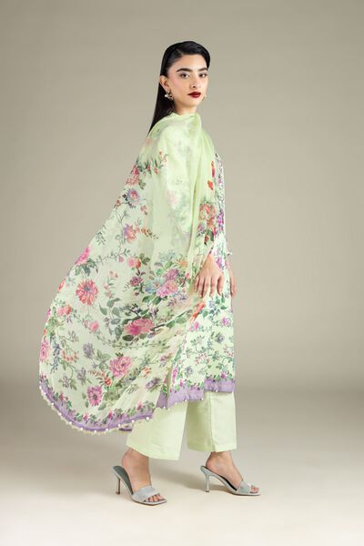 Printed | Chiffon | Dupatta | USD 18.00