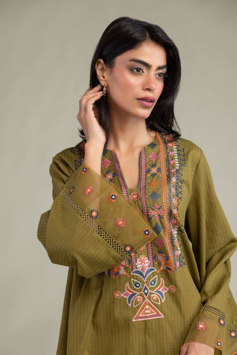 Embroidered | Cotton Dobby | Cotton Dobby Kurta | USD 40.00