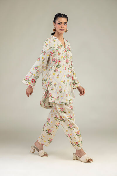 Printed | Cambric | Floral Cambric Shalwar  | USD 30.00