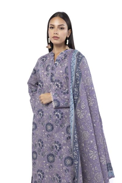 Printed | Khaddar | Tailored 3 Piece | USD 22.50