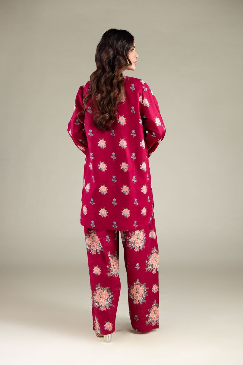 Embroidered | Textured Cotton | Floral Threadwork Kurta | USD 35.00