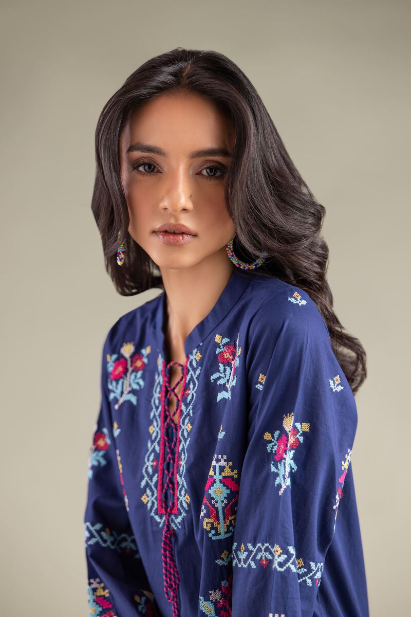 Embroidered | Cambric | Kurta | USD 40.00