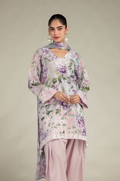 Embroidered | Blended Viscose | Floral Viscose Kurta | USD 55.00