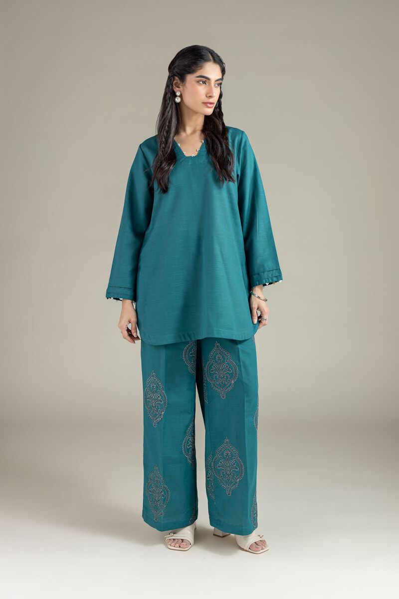 Dyed | Khaddar | Kurta | USD 12.50