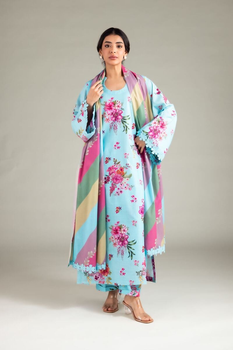 Printed | Textured Lawn | Dupatta | USD 25.00