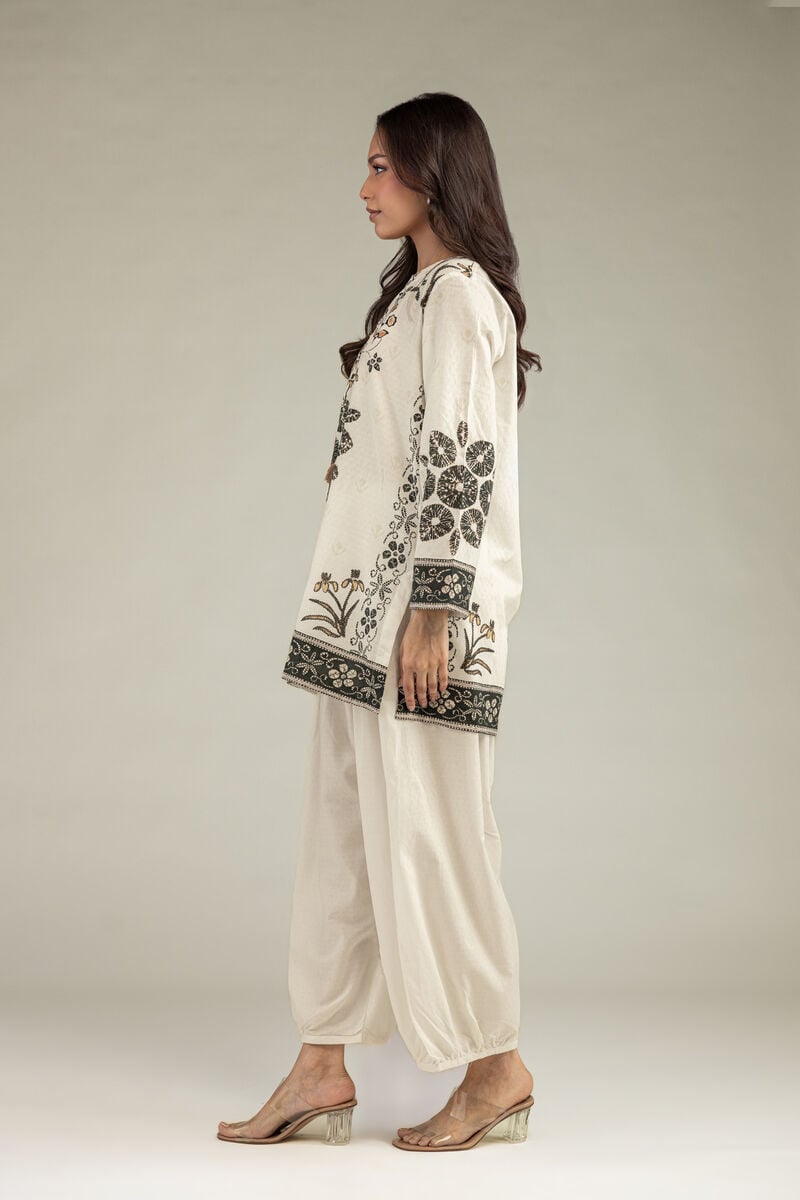 Printed | Cotton Dobby | Solid Cotton Shalwar | USD 25.00