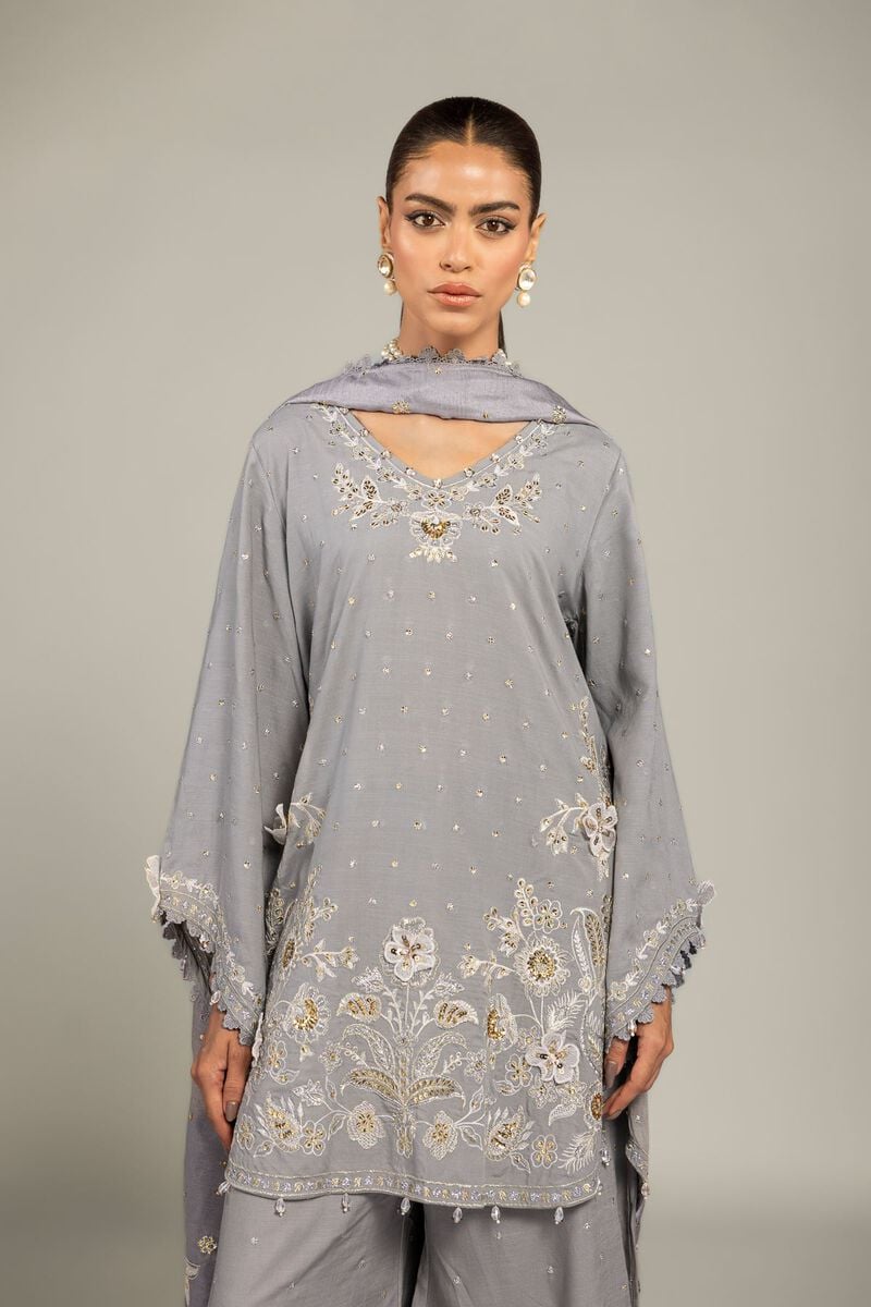 Raw Silk | 3-Piece Co-ord Set | USD 155.00