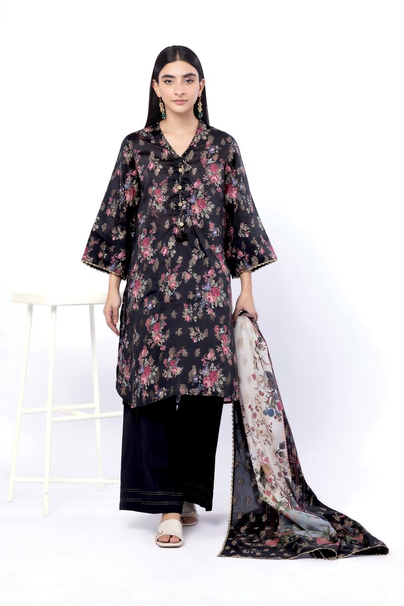 Printed | Jacquard | Tailored 3 Piece | USD 70.00