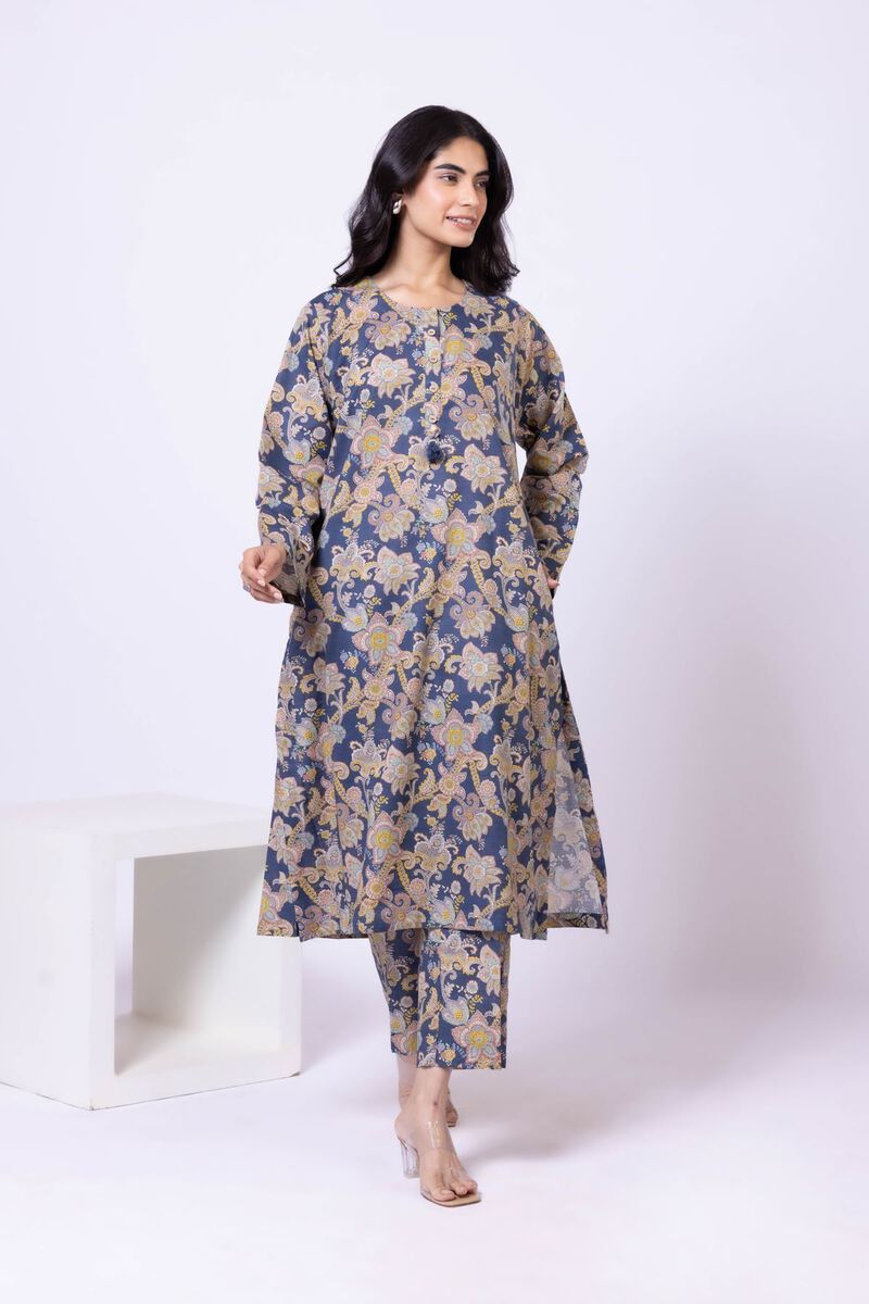 Printed | Khaddar | Pants | USD 15.00