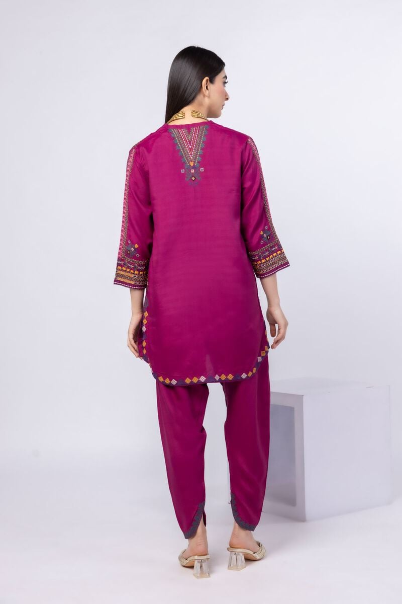 Embroidered | Russian Raw Silk | Kurta | USD 50.00