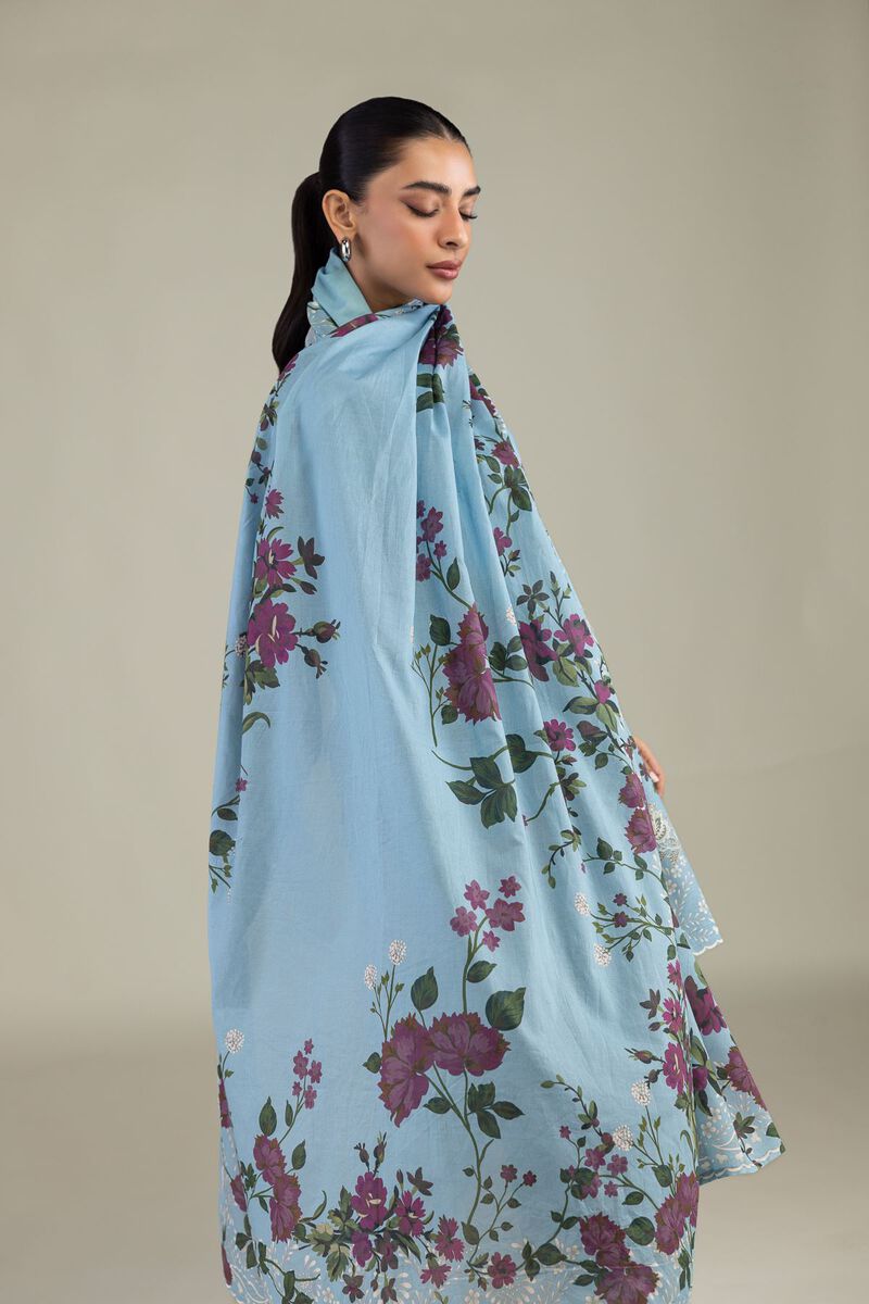 Printed | Lawn | Floral Lawn Dupatta | USD 25.00