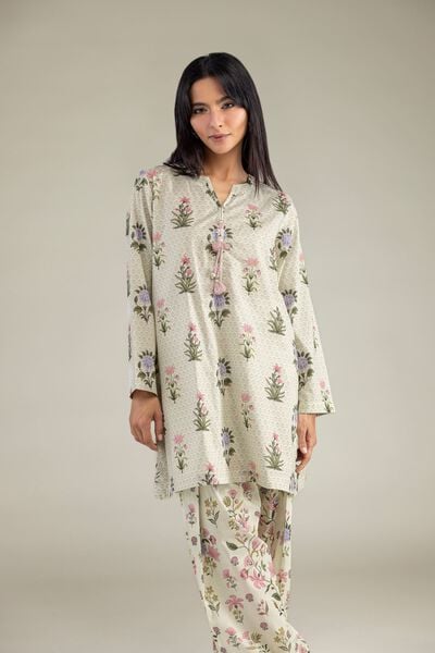 Printed | Cambric | Floral Cambric Kurta | USD 35.00