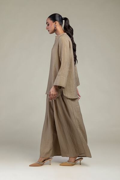 Dyed | Blended Crinkle | Trousers | USD 35.00