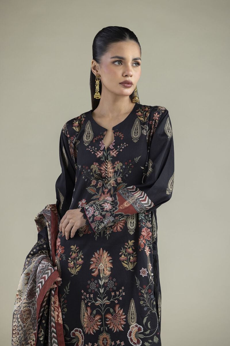 Printed | Jacquard | Floral Tailored 3-Piece | USD 65.00