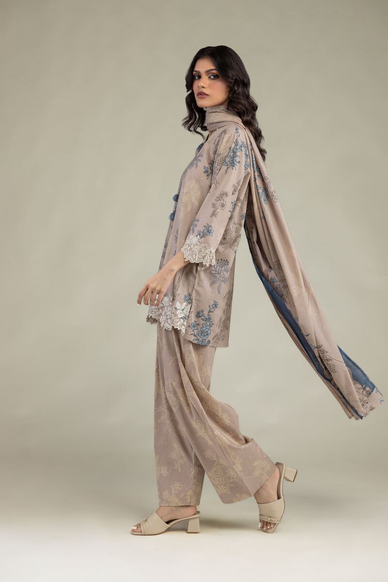 Embroidered | Lawn | Floral Lawn Dupatta | USD 30.00