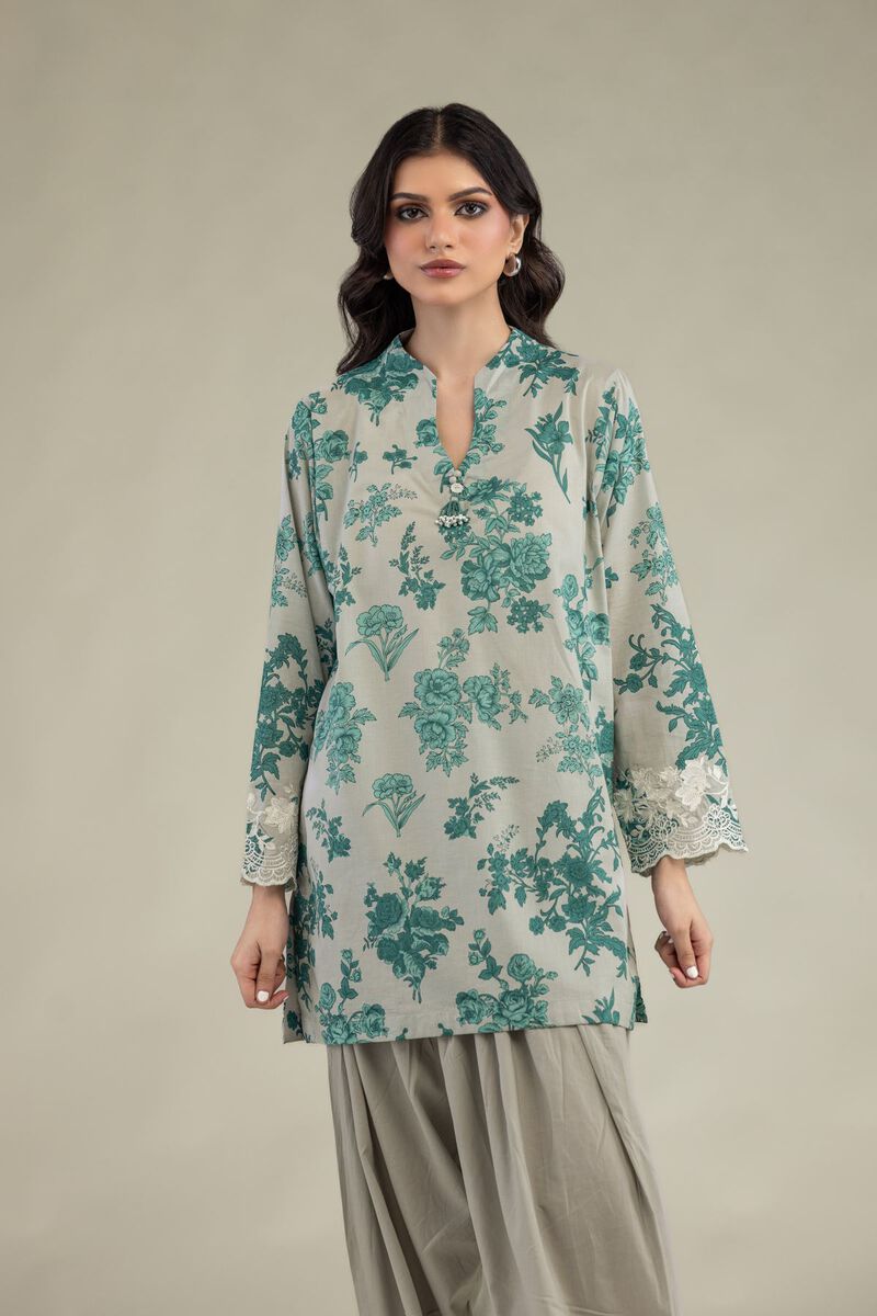 Embroidered | Lawn | Short Lawn Kurta | USD 40.00